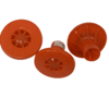 Mutual Industries OSHA Rebar Cap, 3 in., 25PK 14640-25-4